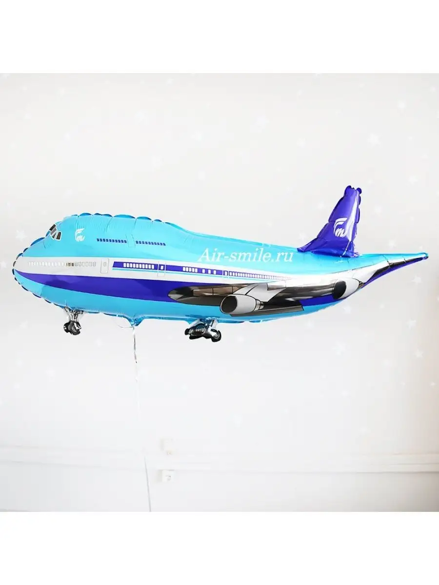 Самолет из воздушных шаров купить по доступным ценам на праздник в Москве