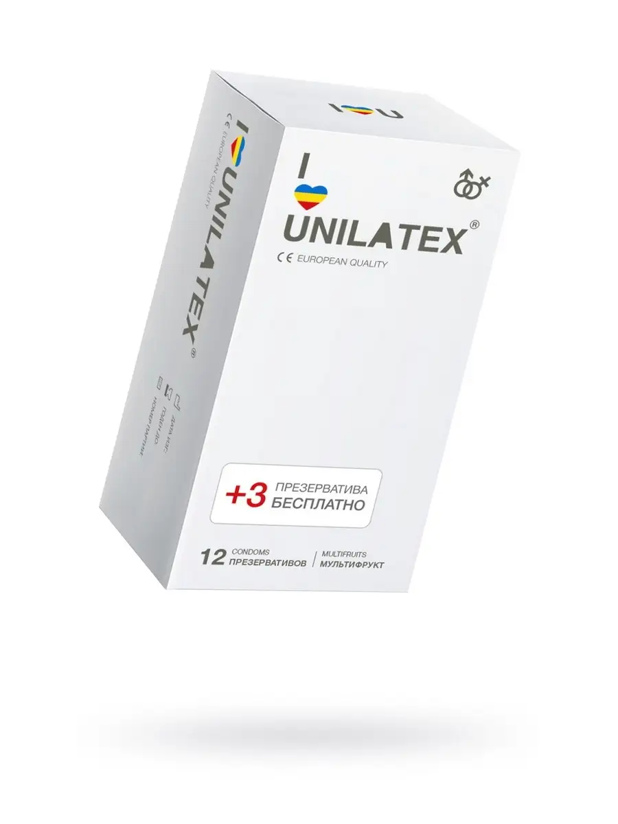 Unilatex Презервативы multifrutis 15 шт., ароматизированные