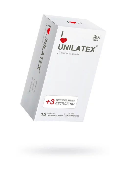 Unilatex Презервативы natural ultrathin, ультратонкие, 15 шт, 15 шт, фото 2