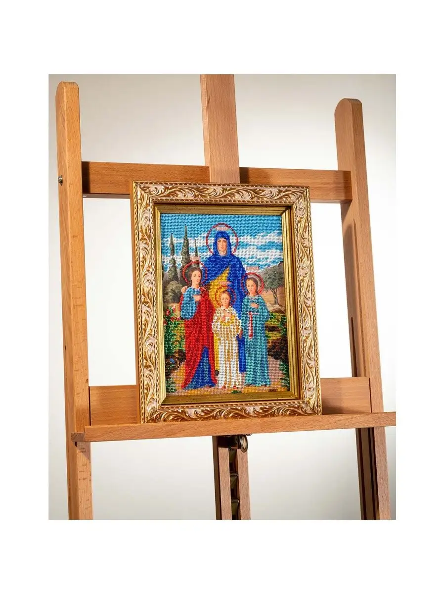 Схема вышивки «икона Вера,Надежда,Любовь и мать их Софья» (№133046)