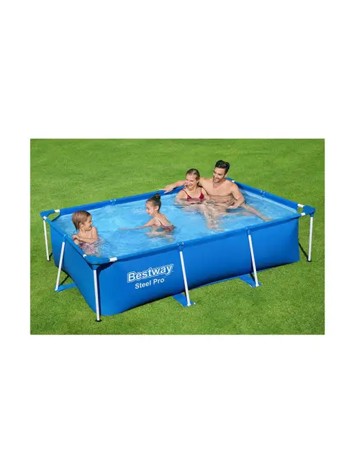 Bestway Бассейн каркасный, 259 x 170 x 61 см, 2300 л, 259x170x61 см, 2300 л