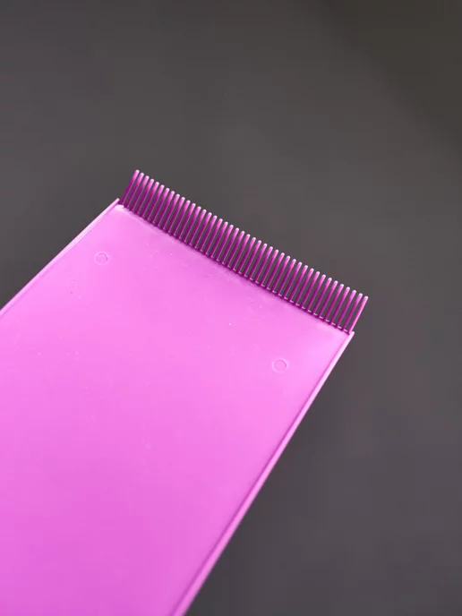 PROBLONDE Планшет лопатка для окрашивания волос с гребнем, фиолетовый, фото 2
