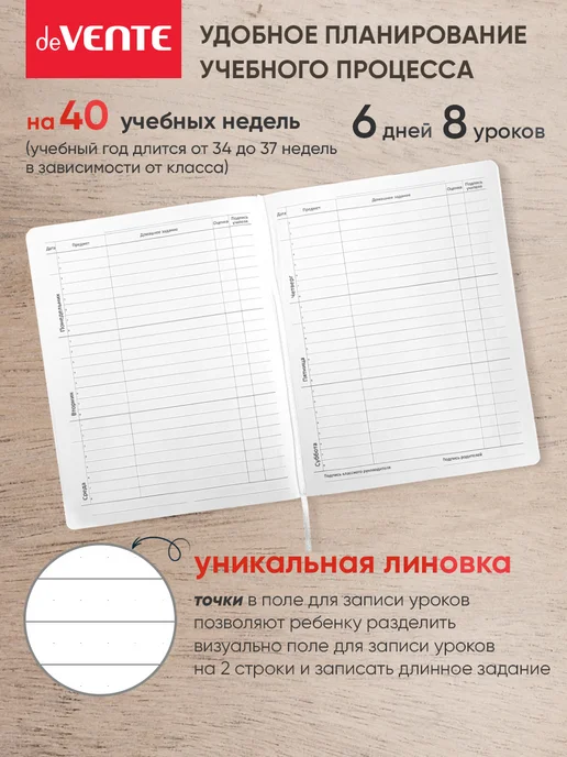 deVENTE Дневник школьный для 1-11 класса, вариант, фото 6