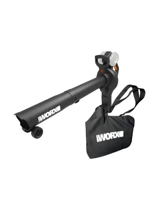 worx Воздуходувка-пылесос WG583E.9 40V аккумуляторная, вариант, фото 5