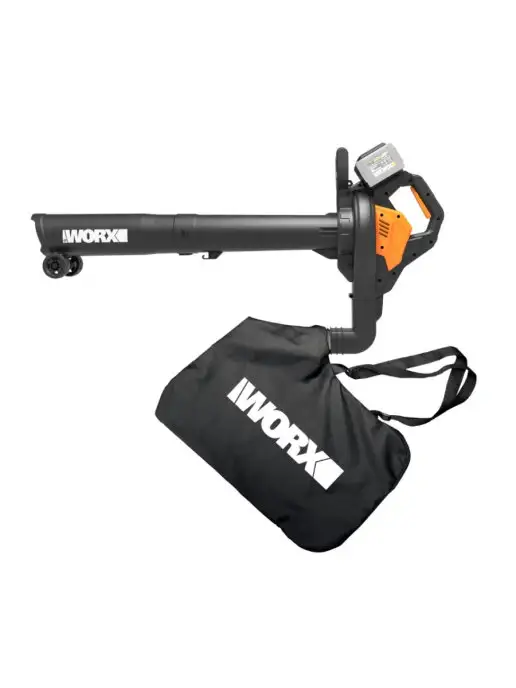 worx Воздуходувка-пылесос WG583E.9 40V аккумуляторная, вариант, фото 7