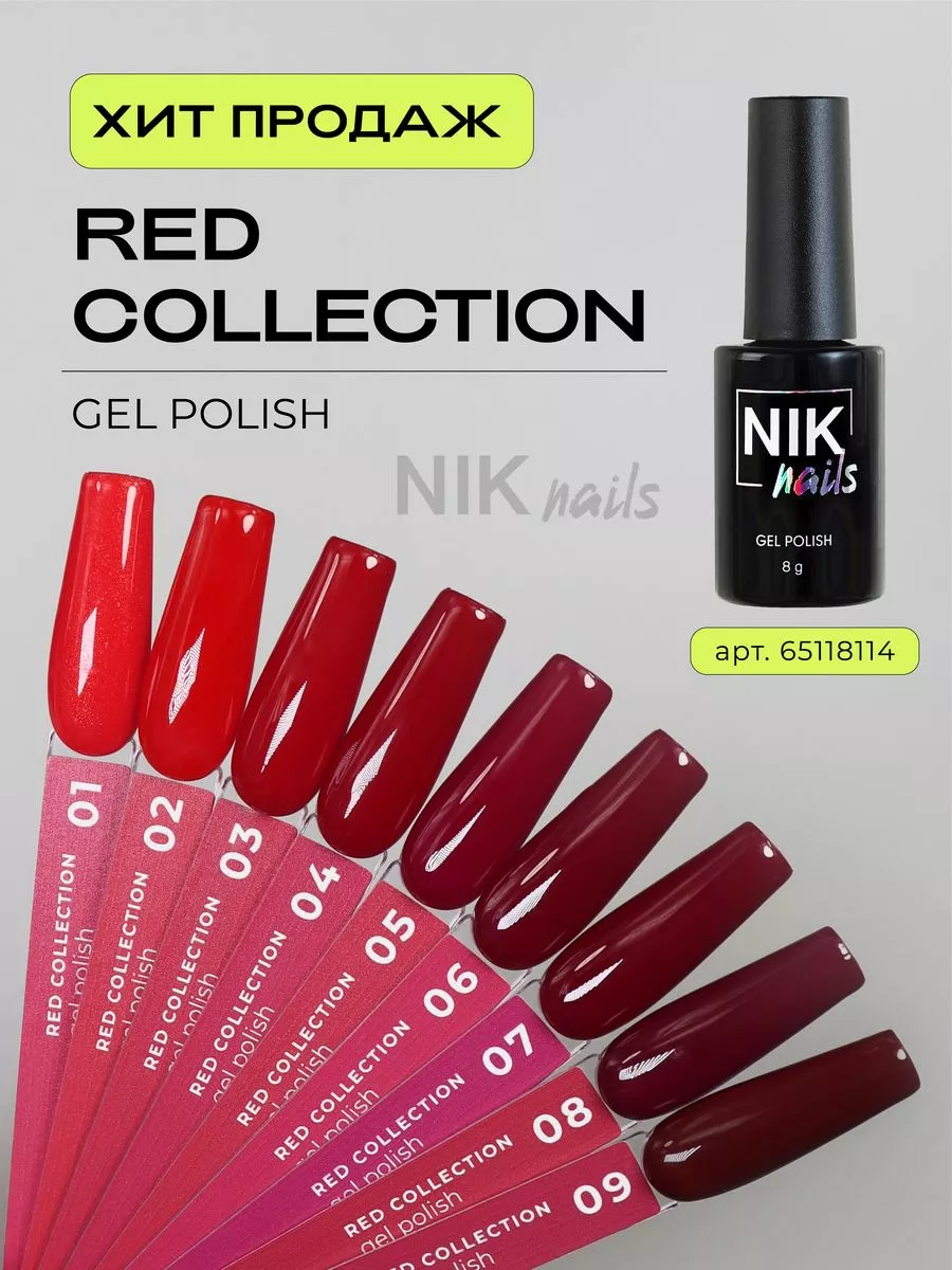 Гель лак Toxic NIK nails 81357447 купить за 288 ₽ в интернет-магазине  Wildberries