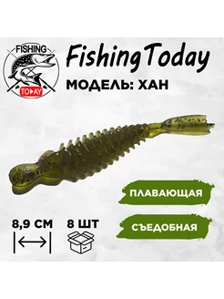 Силиконовые приманки Fishing Today Han 81400035 купить за 346 ₽ в интернет-магазине Wildberries