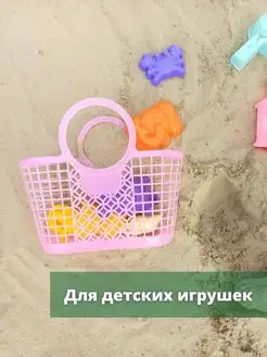 Корзинка Храни красиво. Цвет зеленый. Вид 3.