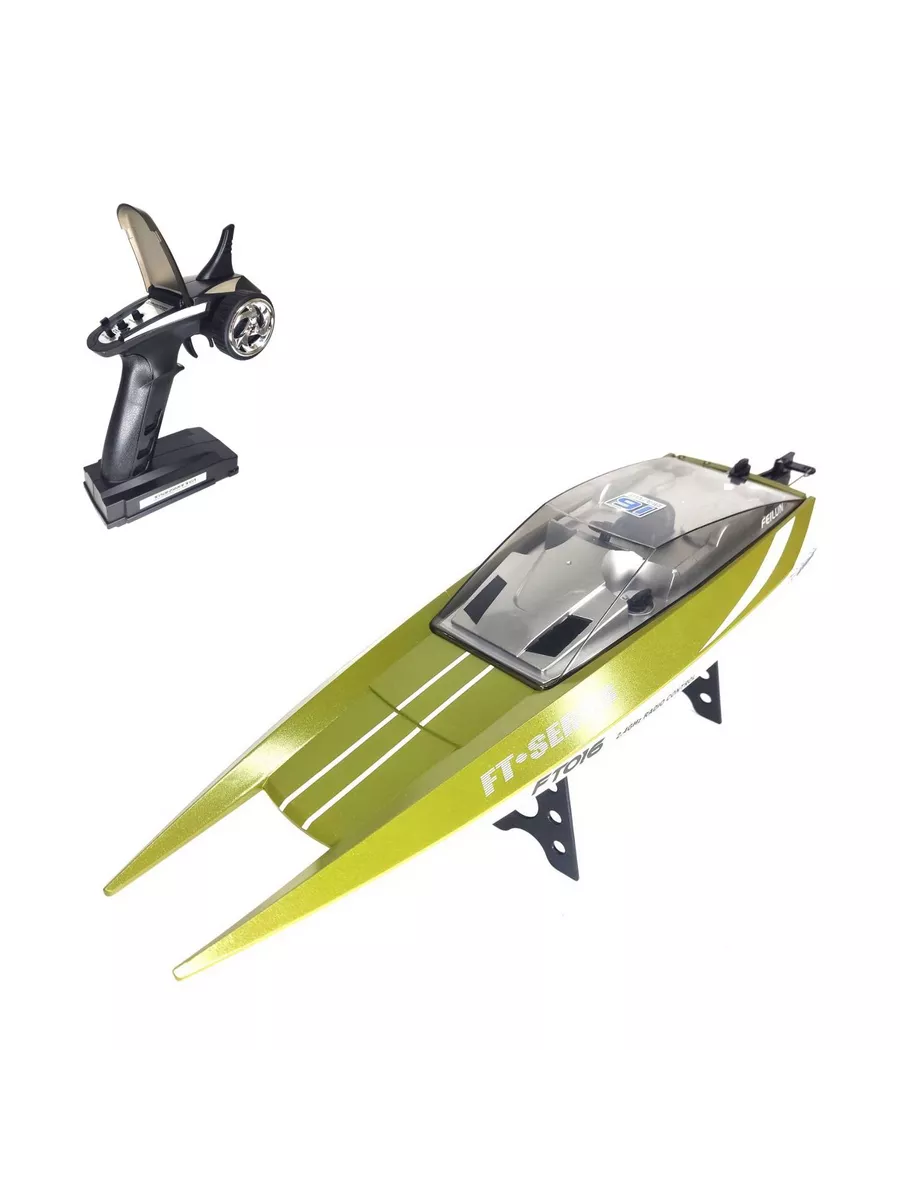 Катер FT016 Racing Boat RTR 2.4G зеленый