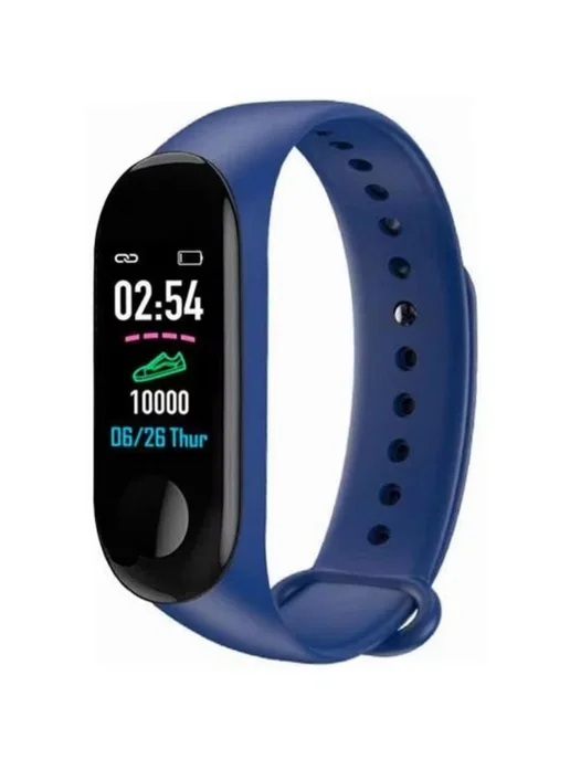 BandRate Smart Фитнес-браслет смарт часы подарочный набор new на подарок, синий