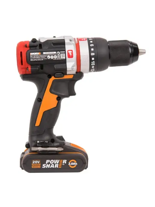 worx Дрель-шуруповерт ударная аккумуляторная WX354, черный, фото 6