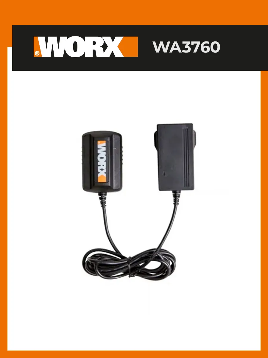 Зарядное устройство WORX WA3760 20В 0.4A
