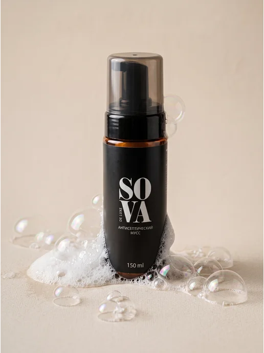 SOVA De Luxe Защитный мусс для кожи маникюра и педикюра, 150 мл, фото 2