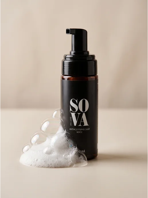SOVA De Luxe Защитный мусс для кожи маникюра и педикюра, 150 мл, фото 5