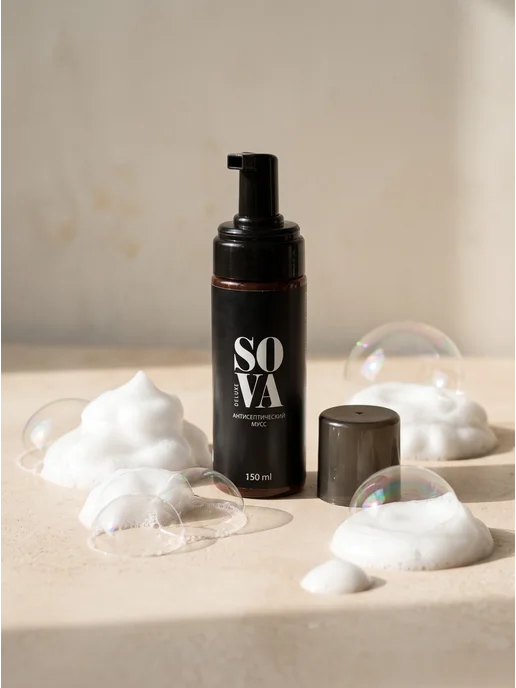 SOVA De Luxe Защитный мусс для кожи маникюра и педикюра, 150 мл, фото 7