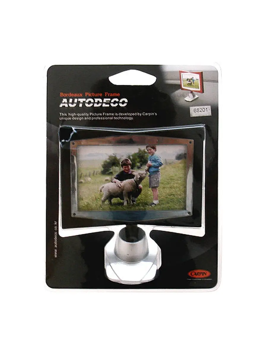 Держатель фотографии GT-68201 BLACK 80х50мм (фоторамка)