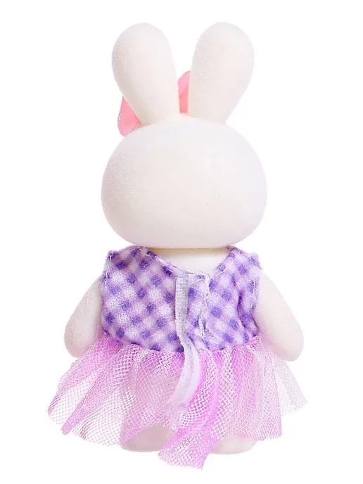 ESSA TOYS Игровой набор зайчик с мебелью для домика - ванная, белый, фото 7