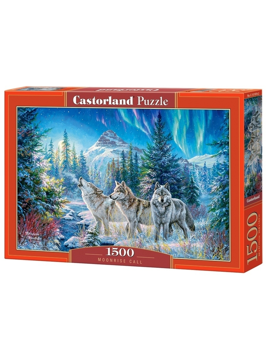 Пазлы 1500 элементов для детей и взрослых Зов луны Castorland 81701049  купить за 619 ₽ в интернет-магазине Wildberries