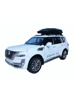 Модель автомобиля Nissan Patrol Y62 1 32 17см SRT-SPEED-shop 81716759 купить за 1 090 ₽ в интернет-магазине Wildberries