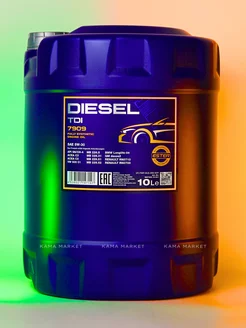 Diesel TDI моторное масло 5W30 синтетическое 10 л MANNOL 81733600 купить за 5 241 ₽ в интернет-магазине Wildberries