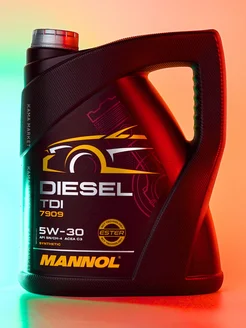 Diesel TDI моторное масло 5W30 синтетическое 5 л MANNOL 81737628 купить за 2 757 ₽ в интернет-магазине Wildberries