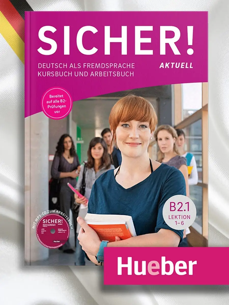 Sicher! B2.1 Kursbuch und Arbeitsbuch / Учебник + Тетрадь Hueber Verlag  81750328 купить за 1 482 ₽ в интернет-магазине Wildberries