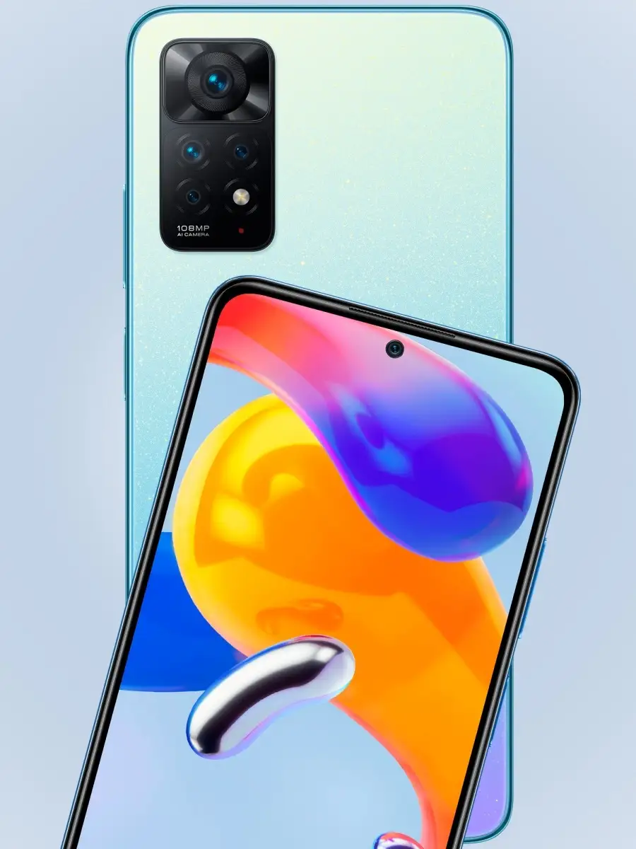 Смартфон Xiaomi Redmi Note 11 Pro 8GB+128GB Blue (MZB0ASJRU) Xiaomi  81762276 купить в интернет-магазине Wildberries