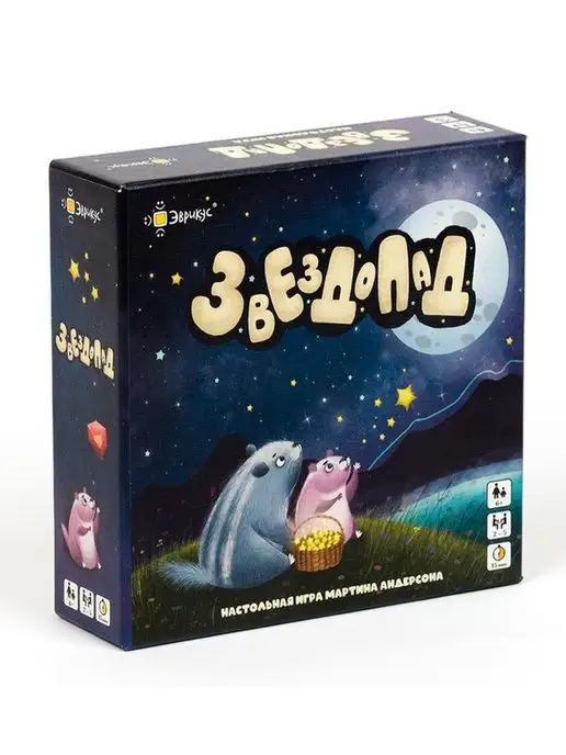 Эврикус Настольная игра Звездопад для 2-5 игроков от 6 лет, вариант, фото 5