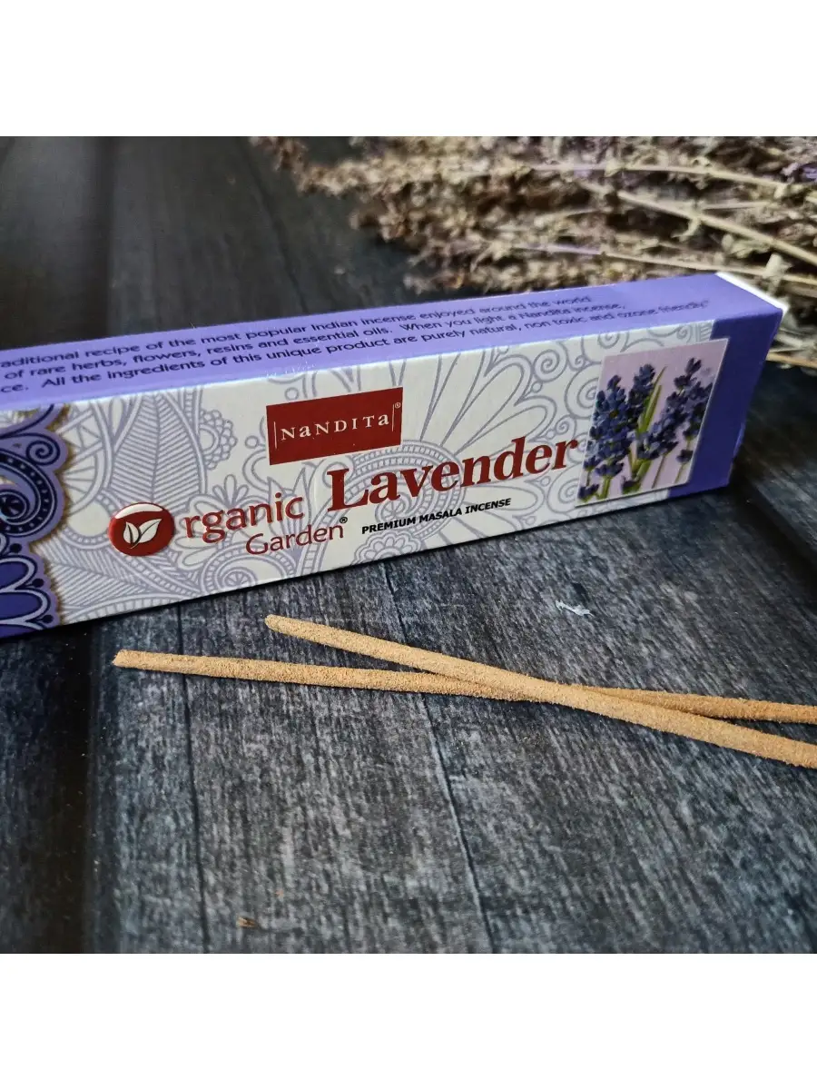 Благовония Organic Lavender (Лаванда) Nandita 81938144 купить за 235 ₽ в  интернет-магазине Wildberries