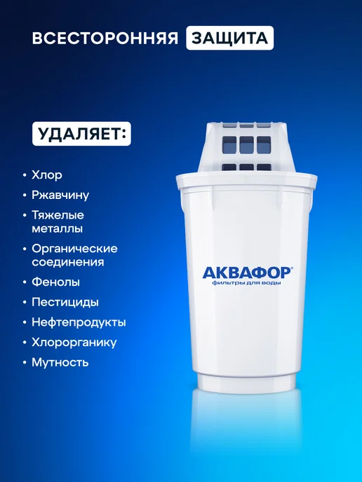 Аквафор Кувшин Арт A5 голубой, голубой, фото 5
