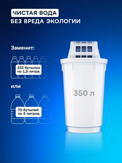 Аквафор Кувшин Арт A5 голубой, голубой, фото 8