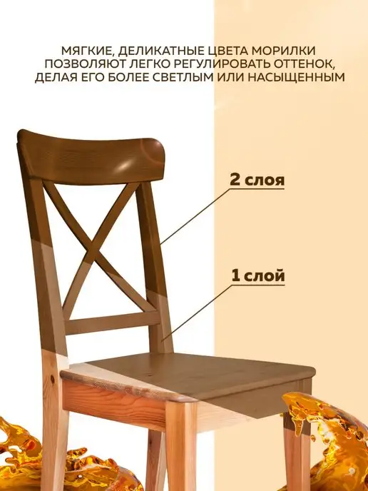 Farbitex Морилка для дерева, вариант, фото 5