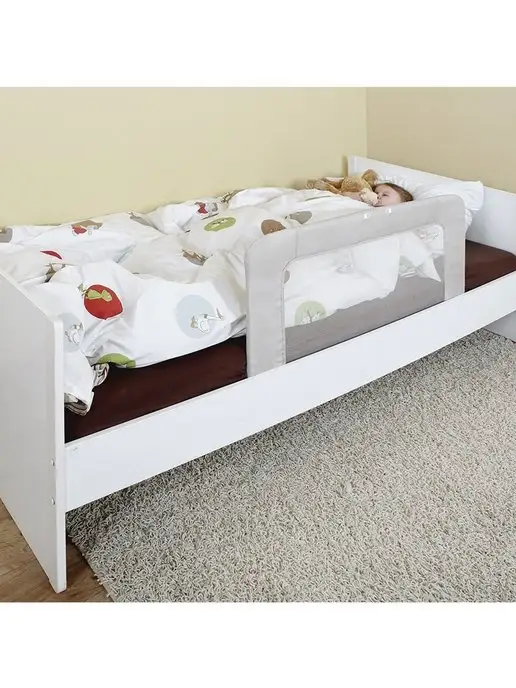 Safe&Care Co Барьер защитный большой 100х50см для детской кровати, 100x50 см, фото 4