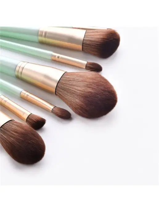 ViVi Makeup Набор кистей для макияжа лица бровей и глаз, 12 шт, фото 7