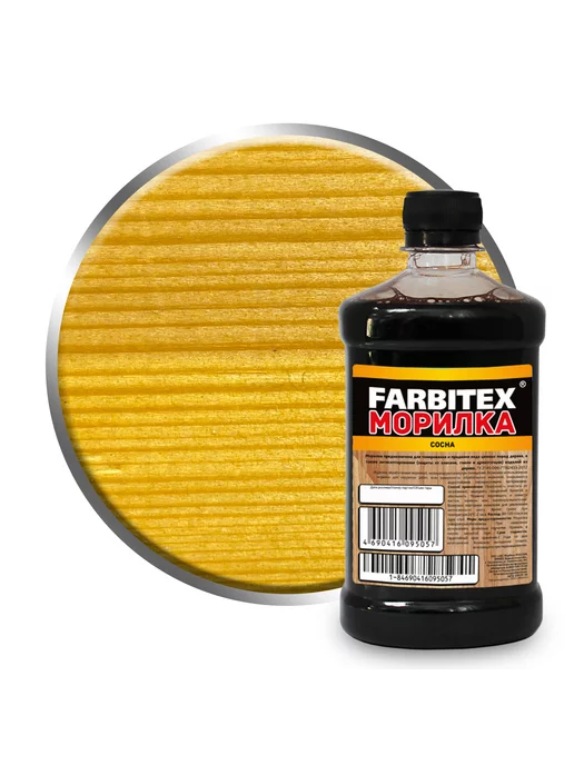 Farbitex Морилка для дерева, желтый, фото 2
