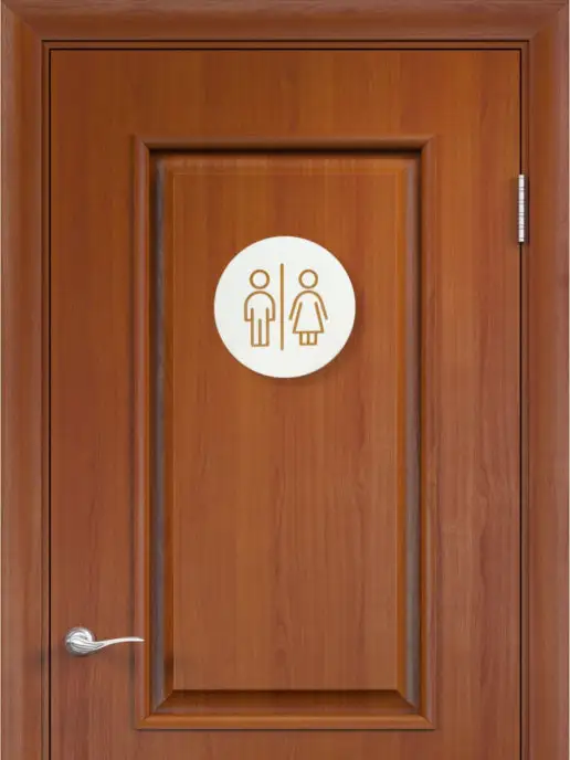 siam wood Табличка для ванны и туалета, вариант, фото 4