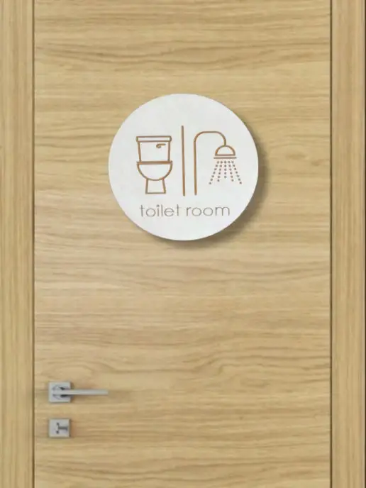 siam wood Табличка для ванны и туалета, вариант, фото 3