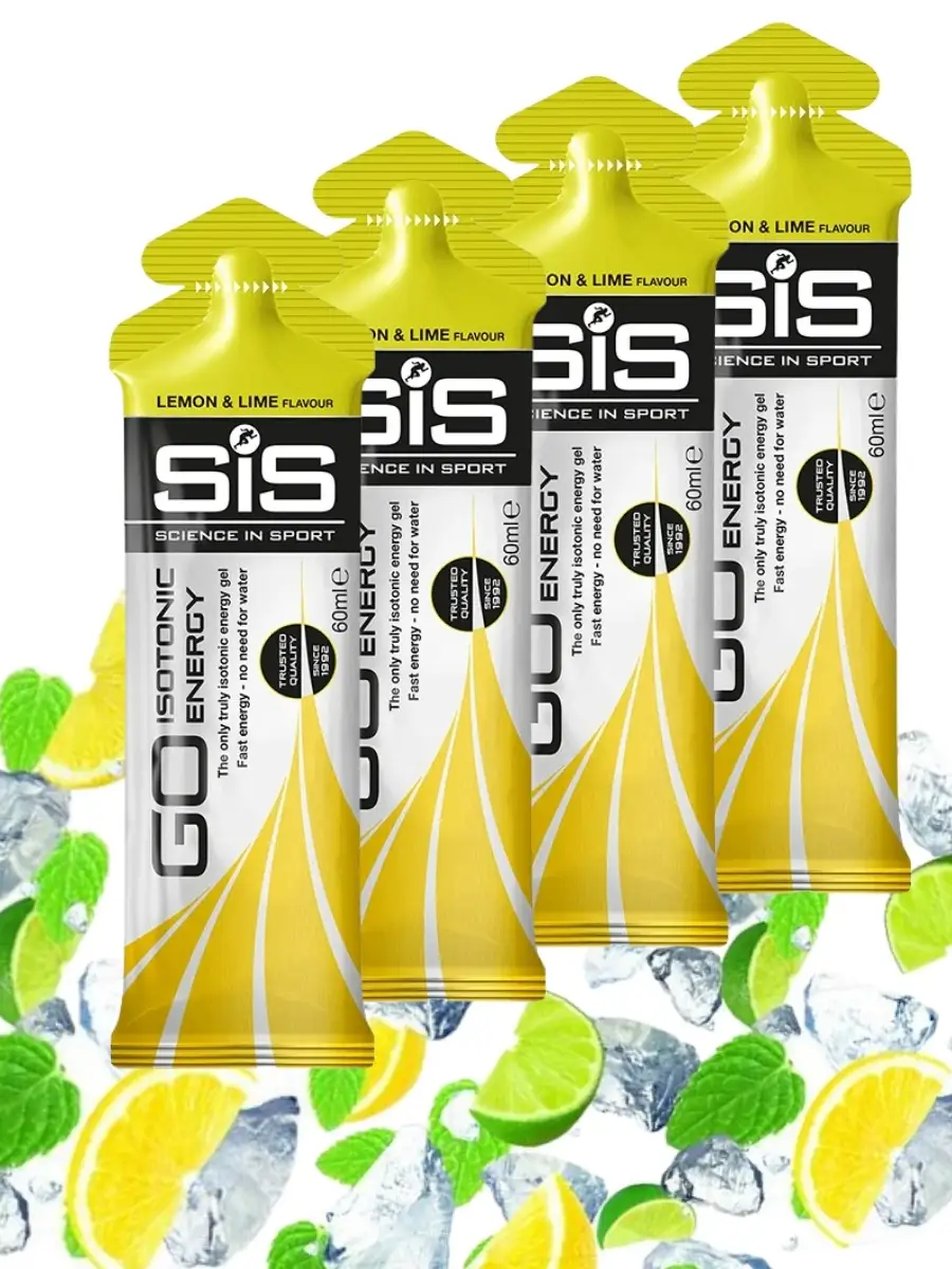Углеводный гель изотоник SIS Go Isotonic Gel, набор из 4 шт