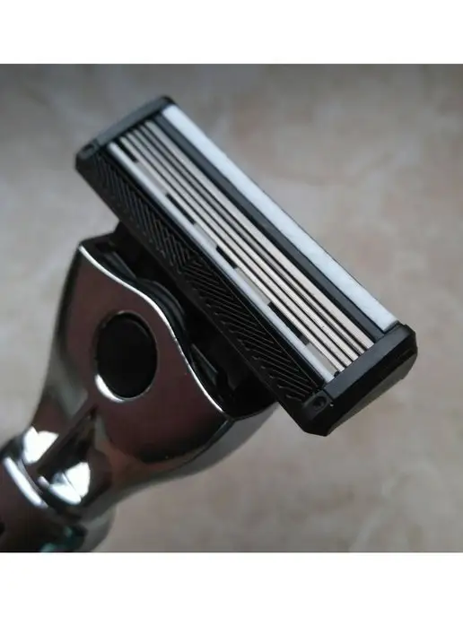 Schick Бритва мужская с 1 кассетой, Quattro Henry Nock, черный, фото 3
