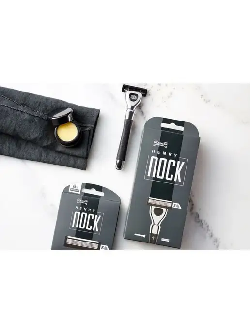 Schick Бритва мужская с 1 кассетой, Quattro Henry Nock, черный, фото 6