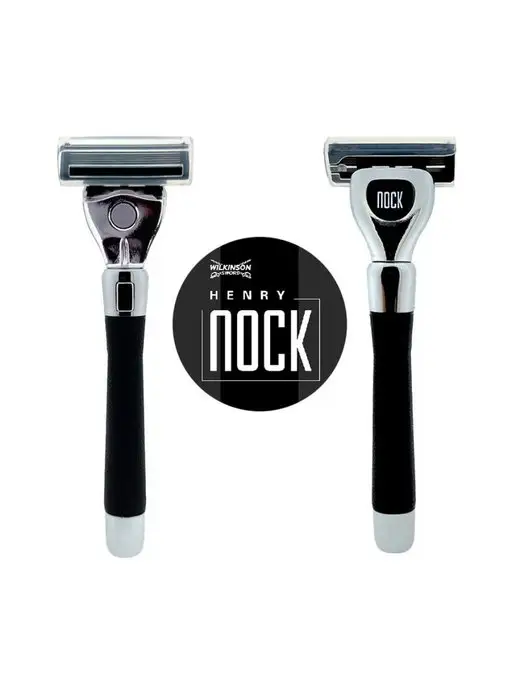 Schick Бритва мужская с 1 кассетой, Quattro Henry Nock, черный, фото 7