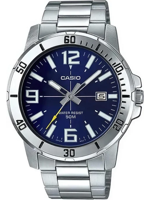 Casio Часы Collection MTP-VD01D-2B, серый, фото 2