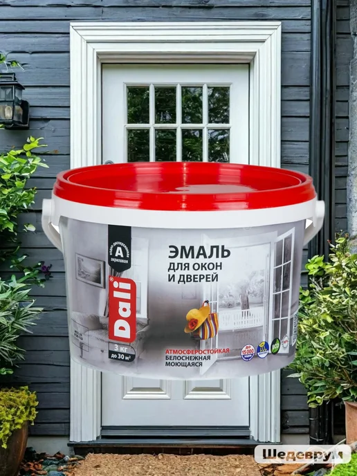 DALI эмаль для окон и дверей 3кг, 3 кг