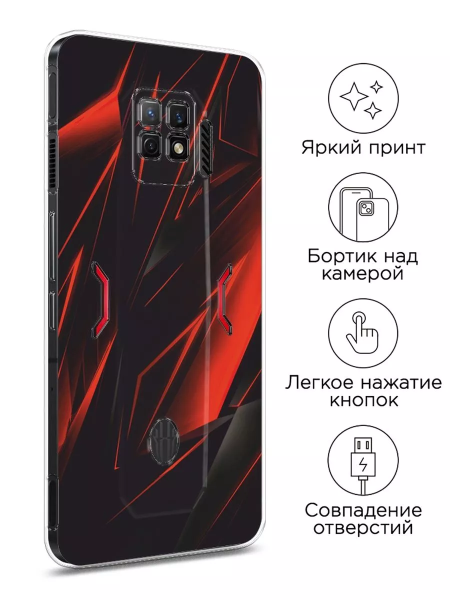 Чехол на ZTE Nubia Red Magic 7 Pro с рисунком ZTE 82356428 купить за 349 ₽  в интернет-магазине Wildberries