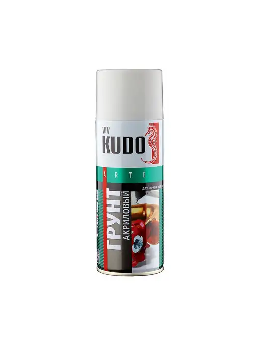 KUDO Грунт акриловый аэрозольный KU-2102, 520 мл, 520 мл