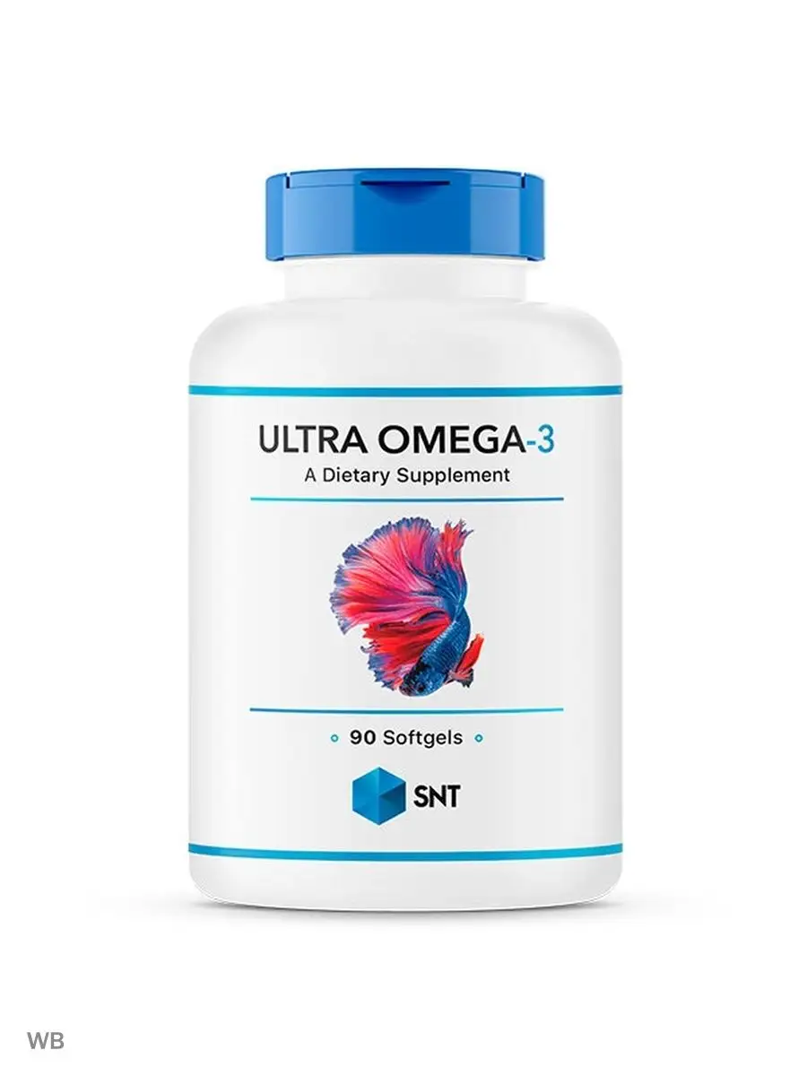 Омега 3 Рыбий жир Ultra Omega 3 1250мг, 90 капсул SNT 82459037 купить за 2  855 ₽ в интернет-магазине Wildberries