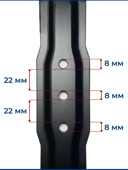 ZAMENA PRO Нож для газонокосилки BOSCH 40 см, вариант, фото 8