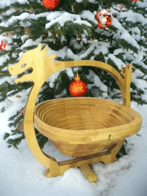 bambooka Фруктовница, коричневый, фото 7