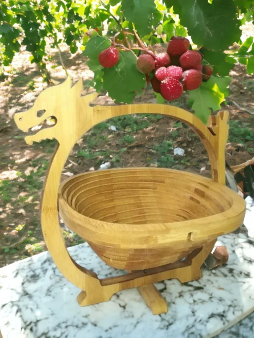bambooka Фруктовница, коричневый, фото 8