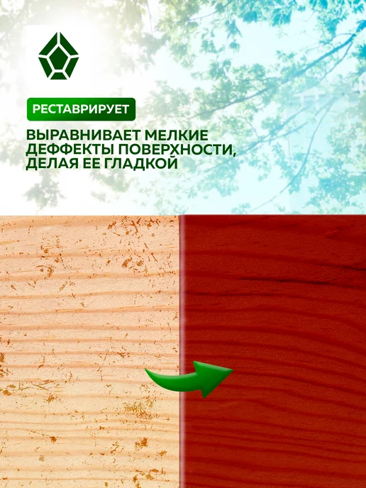 Farbitex Лак для дерева тонирующий, серый, фото 3